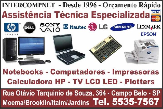 Foto 1 - Assistncia tcnica hp dell epson Samsung lg