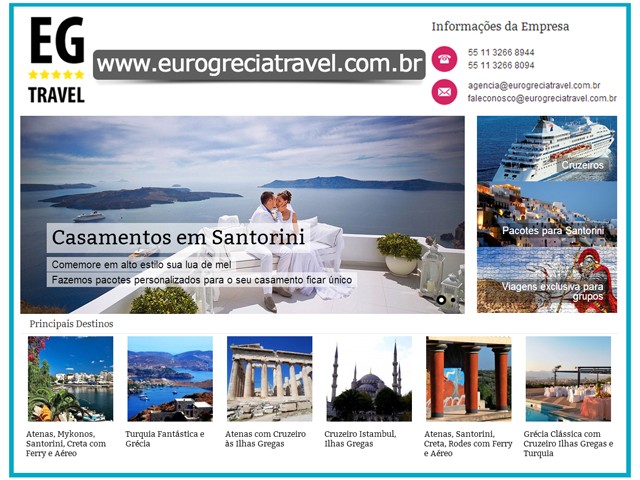 Pacote de viagem para grécia e turquia